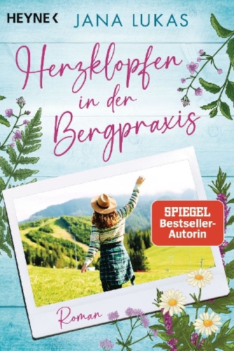 Buchcover und Innenansicht für das Buch: Herzklopfen in der Bergpraxis