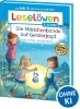 Buchcover und Innenansicht für das Buch: Leselöwen 2. Klasse - Die Mädchenbande auf Geisterjagd