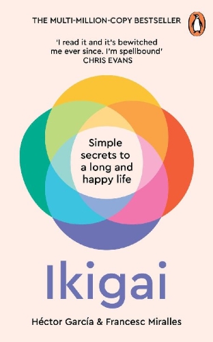 Buchcover und Innenansicht für das Buch: Ikigai