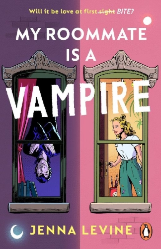 Buchcover und Innenansicht für das Buch: My Roommate is a Vampire
