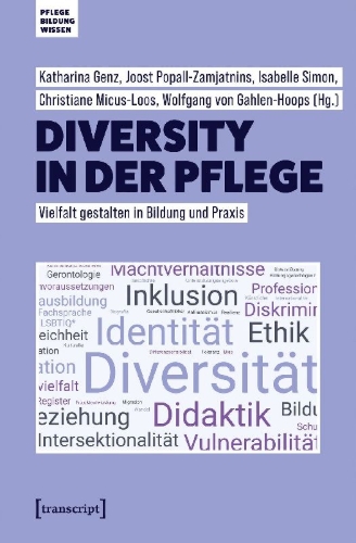 Buchcover und Innenansicht für das Buch: Diversity in der Pflege