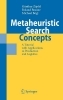 Buchcover und Innenansicht für das Buch: Metaheuristic Search Concepts