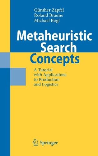 Buchcover und Innenansicht für das Buch: Metaheuristic Search Concepts