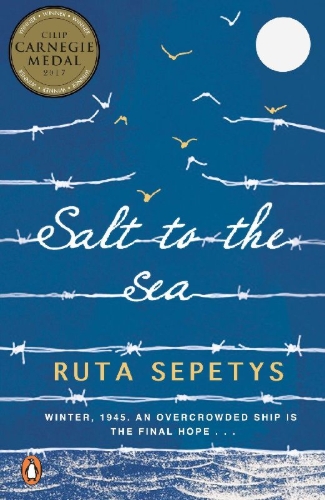 Buchcover und Innenansicht für das Buch: Salt to the Sea