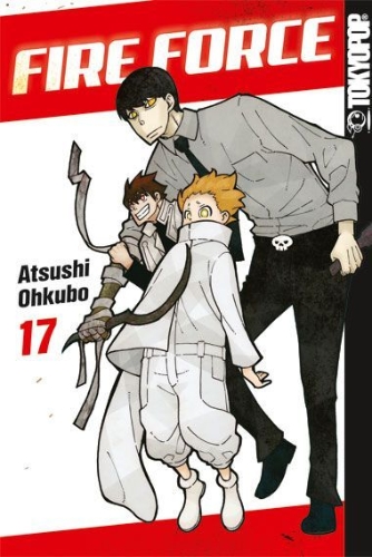 Buchcover und Innenansicht für das Buch: Fire Force 17