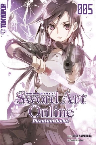 Buchcover und Innenansicht für das Buch: Sword Art Online - Novel 05