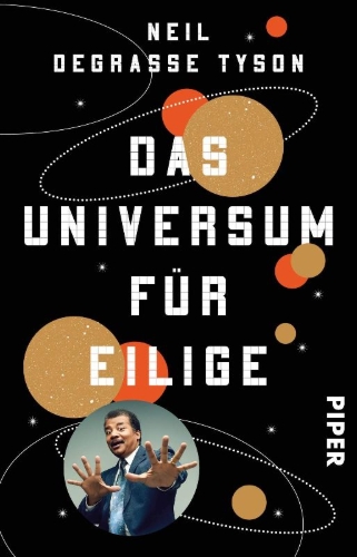 Buchcover und Innenansicht für das Buch: Astrophysics for People in a Hurry