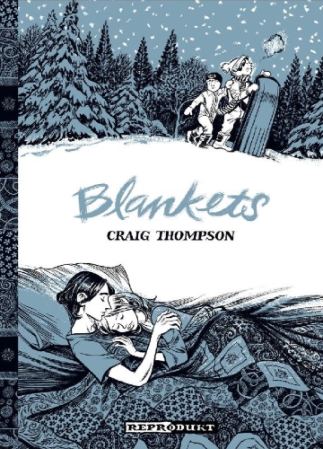 Buchcover und Innenansicht für das Buch: Blankets