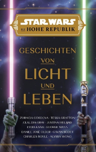 Buchcover und Innenansicht für das Buch: Star Wars: The High Republic - Tales of Light and Life