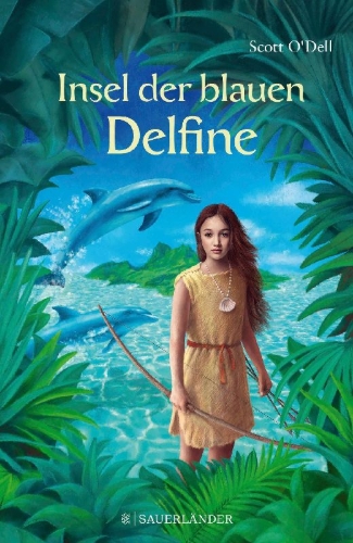Buchcover und Innenansicht für das Buch: Island of the Blue Dolphins