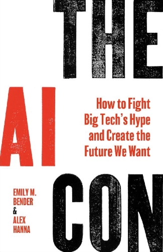 Buchcover und Innenansicht für das Buch: The AI Con