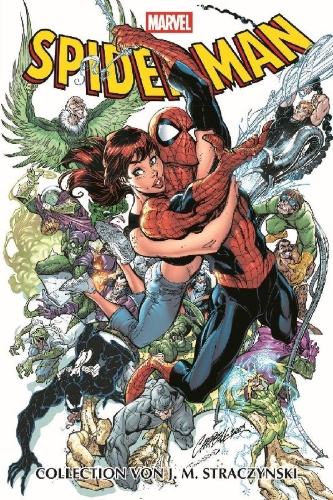 Buchcover und Innenansicht für das Buch: Amazing Spider-Man (1999) 30-58; Amazing Spider-Mam (1963) 500-514 und jede Menge Bonusmaterial