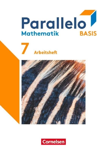 Buchcover und Innenansicht für das Buch: Parallelo Basis 7. Schuljahr. Arbeitsheft mit Lösungen