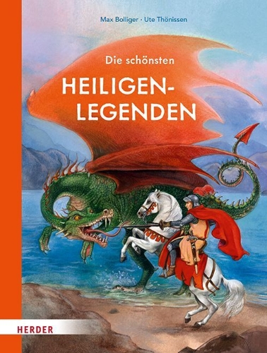 Buchcover und Innenansicht für das Buch: Die schönsten Heiligenlegenden