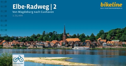 Buchcover und Innenansicht für das Buch: Elbe-Radweg / Elbe-Radweg 2