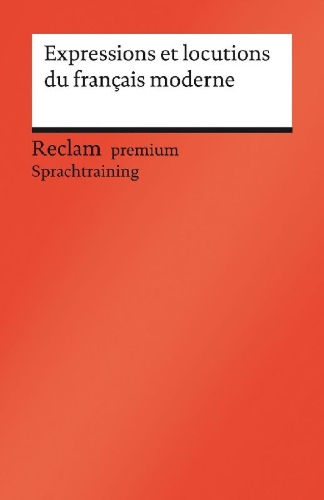 Buchcover und Innenansicht für das Buch: Expressions et locutions du français moderne
