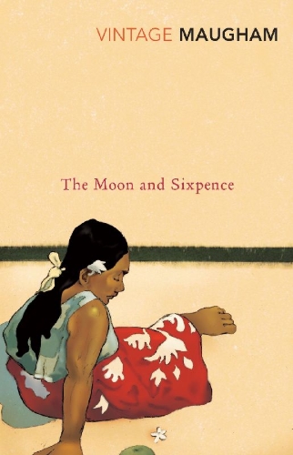Buchcover und Innenansicht für das Buch: The Moon and Sixpence