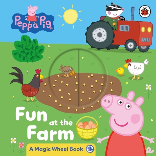 Buchcover und Innenansicht für das Buch: Peppa Pig: Fun at the Farm