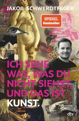 Buchcover und Innenansicht für das Buch: Ich sehe was, was du nicht siehst, und das ist Kunst