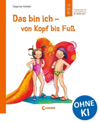 Buchcover und Innenansicht für das Buch: Das bin ich - von Kopf bis Fuß