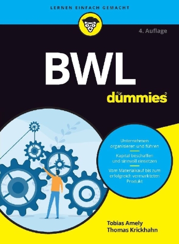 Buchcover und Innenansicht für das Buch: BWL für Dummies