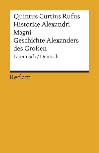 Buchcover und Innenansicht für das Buch: Historiae Alexandri Magni / Geschichte Alexanders des Großen