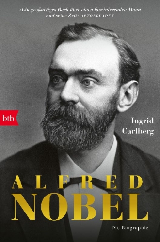 Buchcover und Innenansicht für das Buch: Nobel : den gåtfulle Alfred, hans värld och hans pris