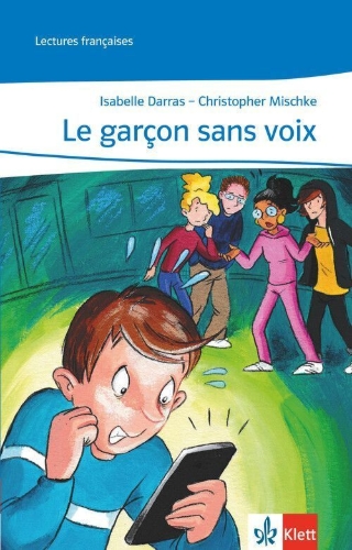 Buchcover und Innenansicht für das Buch: Le garçon sans voix