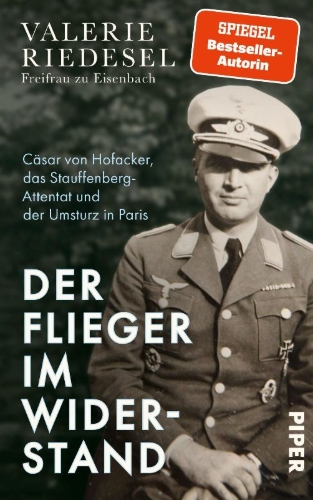 Buchcover und Innenansicht für das Buch: Der Flieger im Widerstand