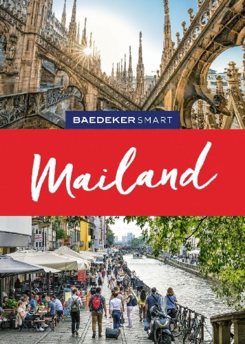 Buchcover und Innenansicht für das Buch: Baedeker SMART Reiseführer Mailand