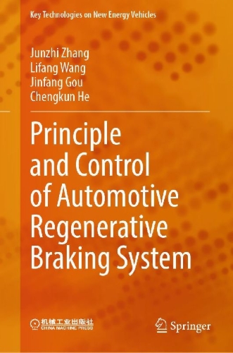 Buchcover und Innenansicht für das Buch: Principle and Control of Automotive Regenerative Braking System