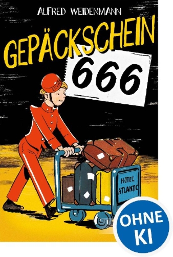 Buchcover und Innenansicht für das Buch: Gepäckschein 666