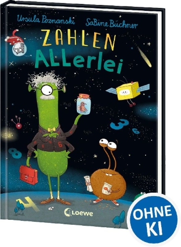 Buchcover und Innenansicht für das Buch: Zahlen-Allerlei