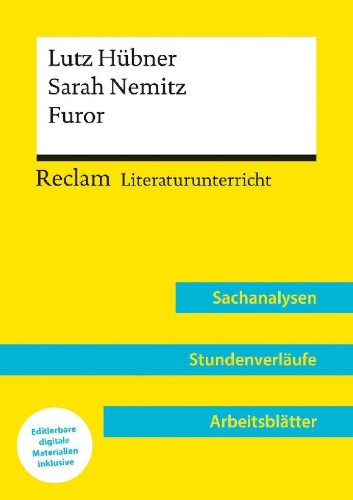 Buchcover und Innenansicht für das Buch: Lutz Hübner / Sarah Nemitz: Furor (Lehrerband) - Mit Downloadpaket (Unterrichtsmaterialien)