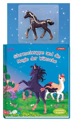 Buchcover und Innenansicht für das Buch: Schleich® BAYALA®: Sternschnuppe und die Magie der Wünsche