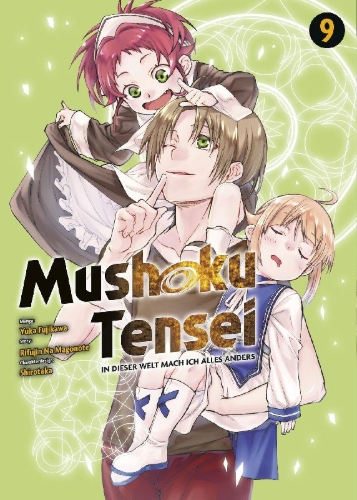 Buchcover und Innenansicht für das Buch: Mushoku Tensei - In dieser Welt mach ich alles anders 09