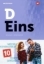 Buchcover und Innenansicht für das Buch: D Eins - Deutsch 10. Arbeitsheft
