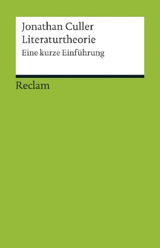 Buchcover und Innenansicht für das Buch: Literaturtheorie