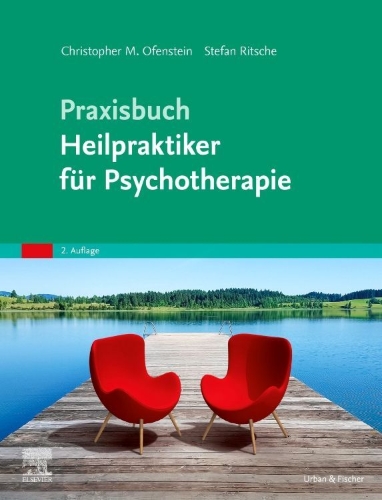 Buchcover und Innenansicht für das Buch: Praxisbuch Heilpraktiker für Psychotherapie