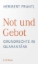 Buchcover und Innenansicht für das Buch: Not und Gebot