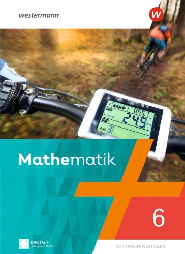 Buchcover und Innenansicht für das Buch: Mathematik 6. Schulbuch. NRW Nordrhein-Westfalen