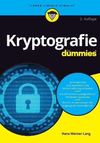 Buchcover und Innenansicht für das Buch: Kryptografie für Dummies