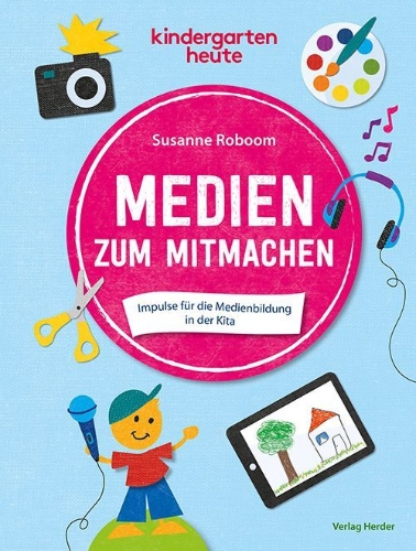 Buchcover und Innenansicht für das Buch: Medien zum Mitmachen