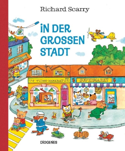Buchcover und Innenansicht für das Buch: Richard Scarry's Busy, Busy Town