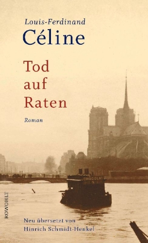 Buchcover und Innenansicht für das Buch:  Mort à crédit
