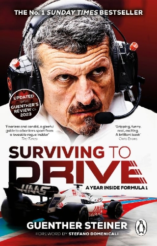 Buchcover und Innenansicht für das Buch: Surviving to Drive