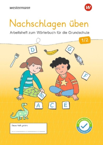 Buchcover und Innenansicht für das Buch: Westermann Unterrichtsmaterialien Grundschule. Nachschlagen üben 1/2