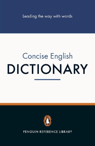 Buchcover und Innenansicht für das Buch: Penguin Concise English Dictionary