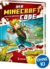 Buchcover und Innenansicht für das Buch: Minecraft Échappe-Toi! - L'île Infernale