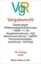Buchcover und Innenansicht für das Buch: Vergaberecht. VgR